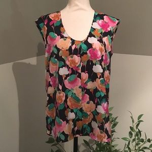 J. Crew Floral Blouse